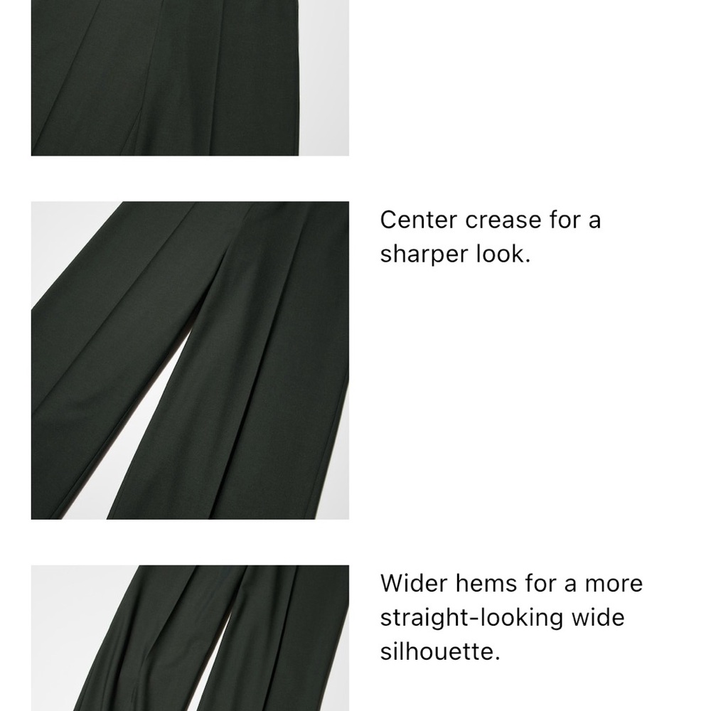 Uniqlo Smart Wide Pants - Picture 5 of 9